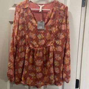 Matilda Jane Blouse NWT Large